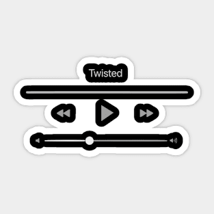 Playing Twisted Sticker